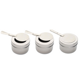 Rosseto Stainless Steel Fuel Holders Set of 3 SM194